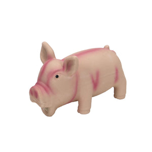 Rascals Latex Grunting Pig Dog Toy