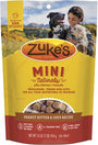 Zuke's Mini Naturals Friandises pour chiens saveur beurre de cacahuète et avoine
