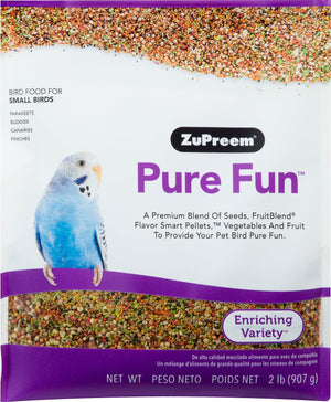 ZuPreem Pure Fun Enriching Variety Small Bird Food