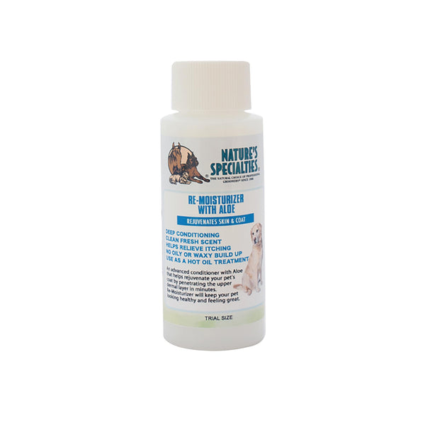 Nature's Specialties Re-Moisturizer with Aloe, Conditioner for Dogs and Cats