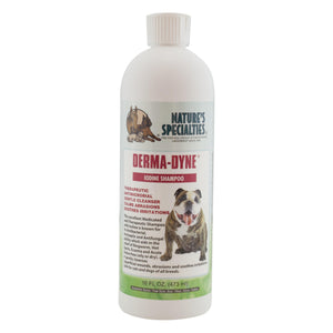 Nature's Specialties Derma-Dyne, Medicated Iodine Shampoo for Dogs & Cats