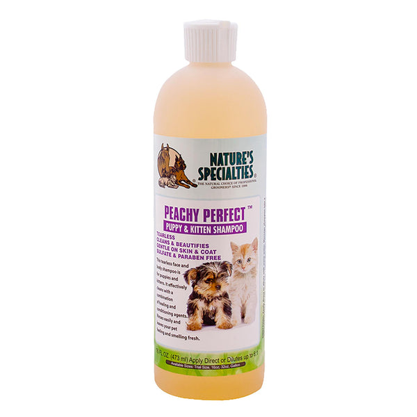 Nature's Specialties Peachy Perfect Puppy & Kitten Shampoo