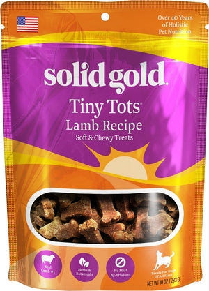 Solid Gold Tiny Tots Lamb Jerky Dog Treats, 10-oz
