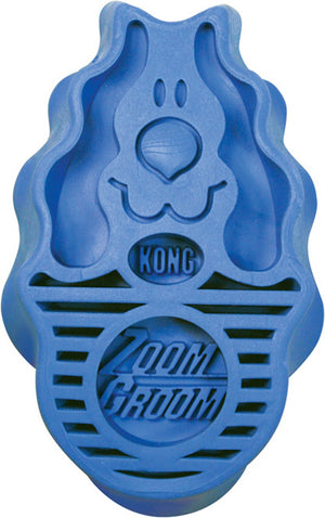 KONG Dog ZoomGroom Multi-Use Dog Brush
