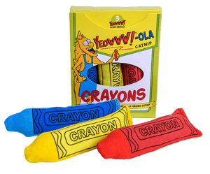 Yeowww!-OLA Crayons Catnip Cat Toy