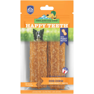 Himalayan Pet Supply Happy Teeth Dental Dog Chew, Peanut Butter