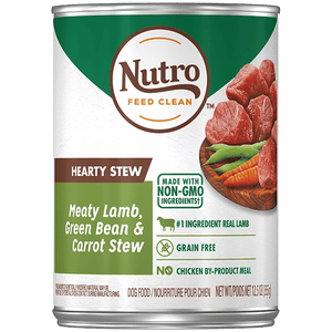 Nutro Hearty Stews Meaty Lamb, Green Bean & Carrot Stew Adulty Canned Dog Food