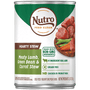 Nutro Hearty Stews Ragoût copieux d'agneau, haricots verts et carottes Nourriture en conserve pour chiens adultes