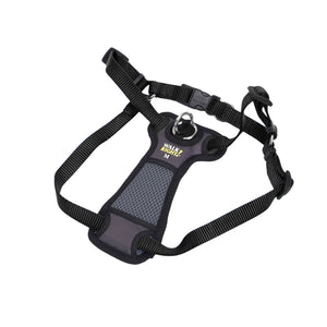 Coastal Walk Right! Front-Connect Padded Dog Harness, Black