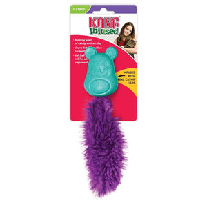 KONG Infused Bobble Mouse Jouet pour chat assorti