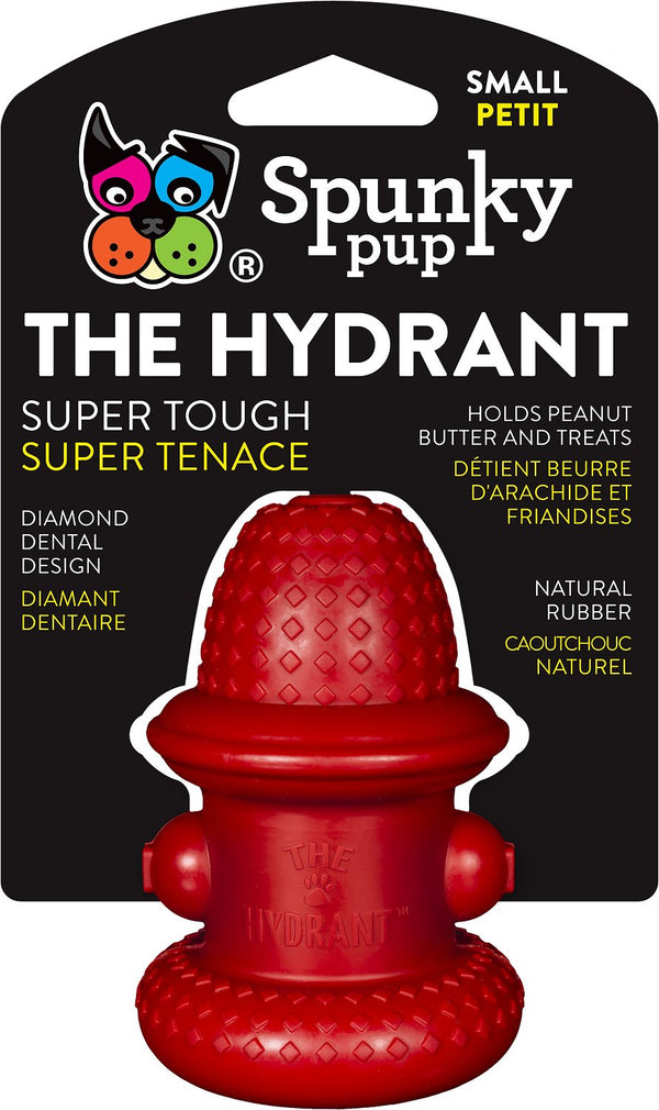 Spunky Pup The Hydrant Rubber Dog Toy