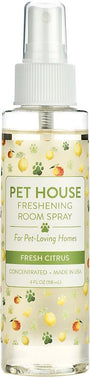 Pet House Year Round Room Spray, Fresh Citrus, 4-oz