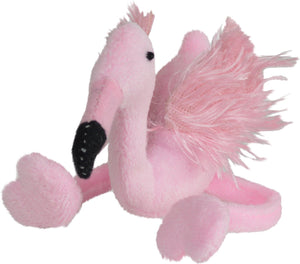 OurPets Jouet pour chat flamant rose Play-N-Squeak