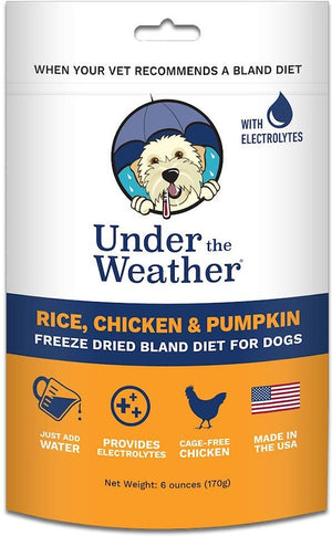 Under the Weather Rice, Chicken & Pumpkin Flavor Freeze-Dried Dog Food