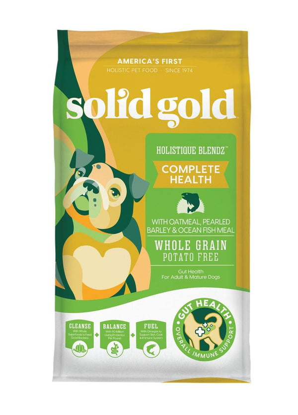 Solid Gold Holistique Blendz with Oatmeal, Pearled Barley & Ocean Fish Meal Dry Dog Food