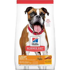 Hill's Science Diet Light Adult, Chicken Meal & Barley Dry Dog Food