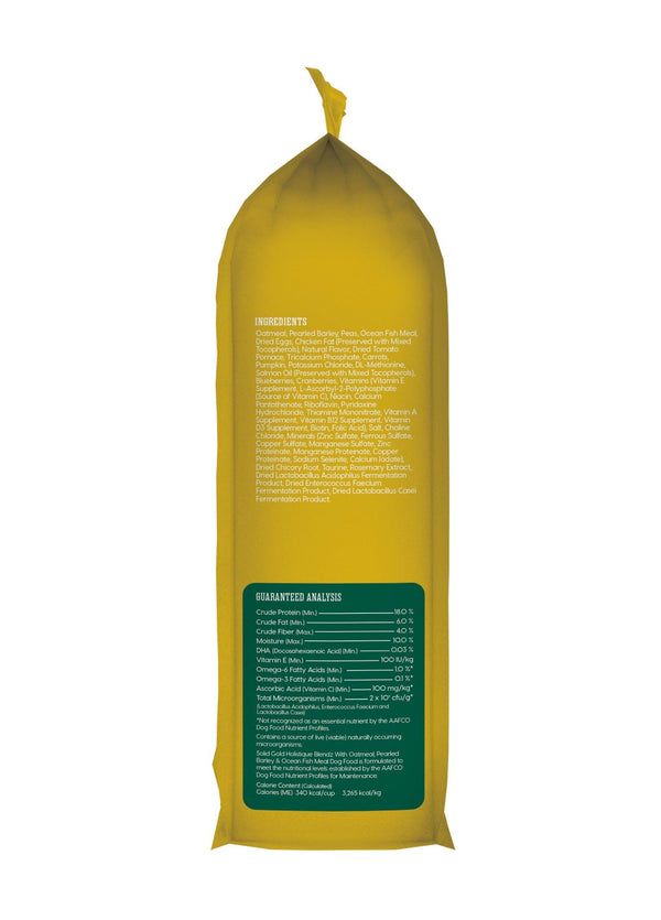 Solid Gold Holistique Blendz with Oatmeal, Pearled Barley & Ocean Fish Meal Dry Dog Food