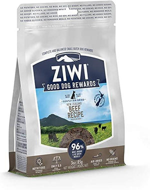 ZIWI Good Dog Rewards Beef Recipe Air-Dried Dog Treats, 3-oz|85.2-g
