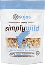 Sojos Simply Wild Saumon Friandises lyophilisées pour chiens, 2.5 oz