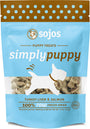 Sojos Simply Turkey Liver & Salmon Puppy Freeze-Dried Dog Treats, 2.5-oz