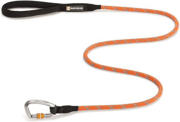 Ruffwear Knot-a-Leash Dog Leash, Pumpkin Orange