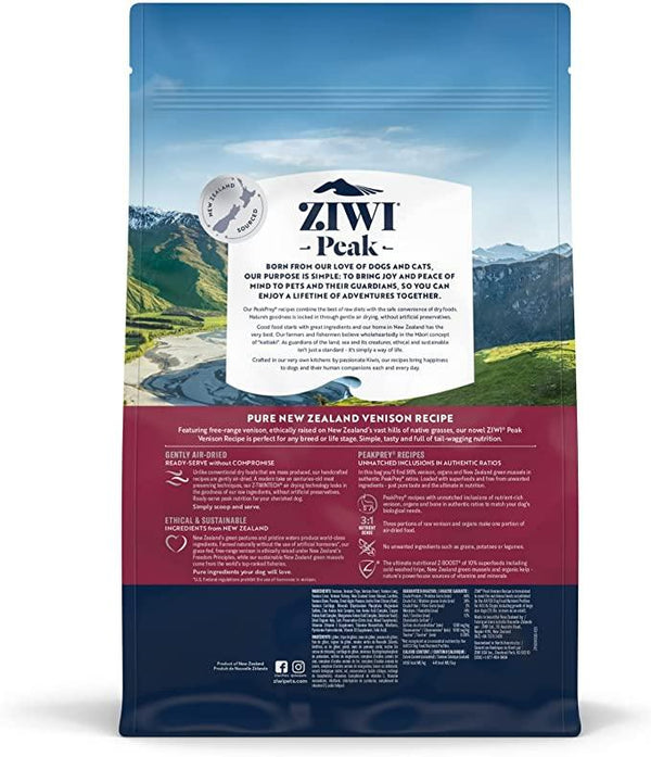 ZIWI Peak Venison Recipe Air-Dried Dog Food