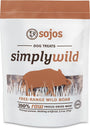 Sojos Simply Wild Boar Freeze-Dried Dog Treats, 2.5-oz