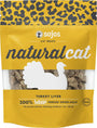 Sojos NaturalCat Friandises lyophilisées au foie de dinde pour chat, 1 oz