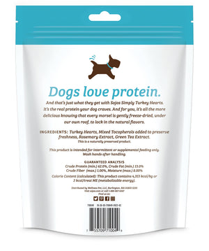 Sojos Simply Turkey Freeze-Dried Dog Treats, 4-oz