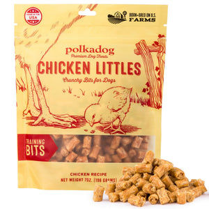 Polkadog Chicken Littles Training Bits Dog Treats
