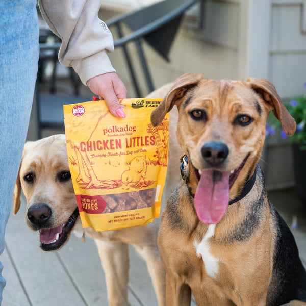 Polkadog Chicken Littles Bone Shaped Dog & Cat Treats