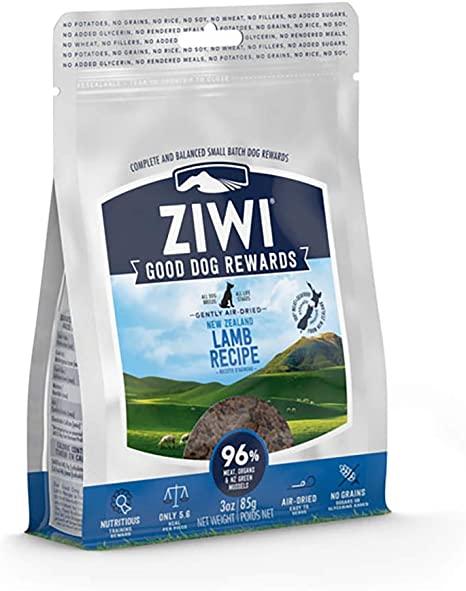ZIWI Good Dog Rewards Lamb Recipe Air-Dried Dog Treats, 3-oz|85.2-g