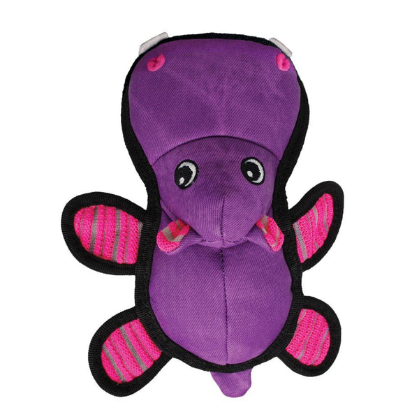 KONG Roughskinz Hippo Jouet pour chien Violet
