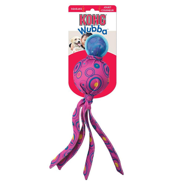 KONG Wubba Cosmos Dog Toy, Assorted Colors