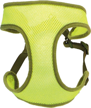Coastal Comfort Soft Wrap Adjustable Dog Harness, Lime