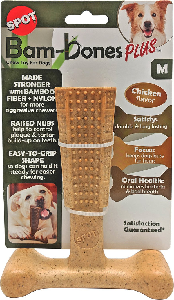 Ethical Pet Bambone Plus Chicken Dog Toy