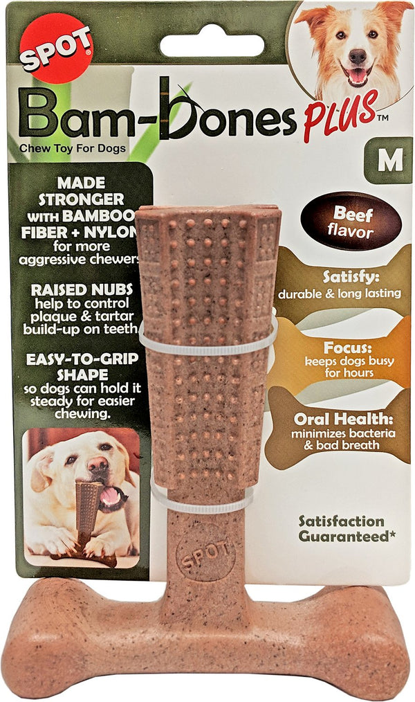 Ethical Pet Bambone Plus Beef Dog Toy