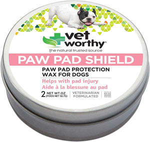Vet Worthy Paw Pad Shield Wax for Dogs, 2-oz