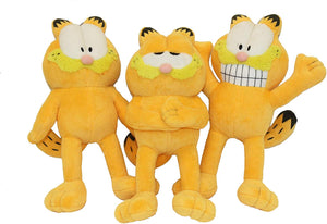 Multipet Garfield Dog Toy, 3-pk