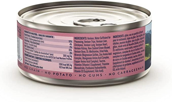 ZIWI Peak Venison Recipe Wet Cat Food Can