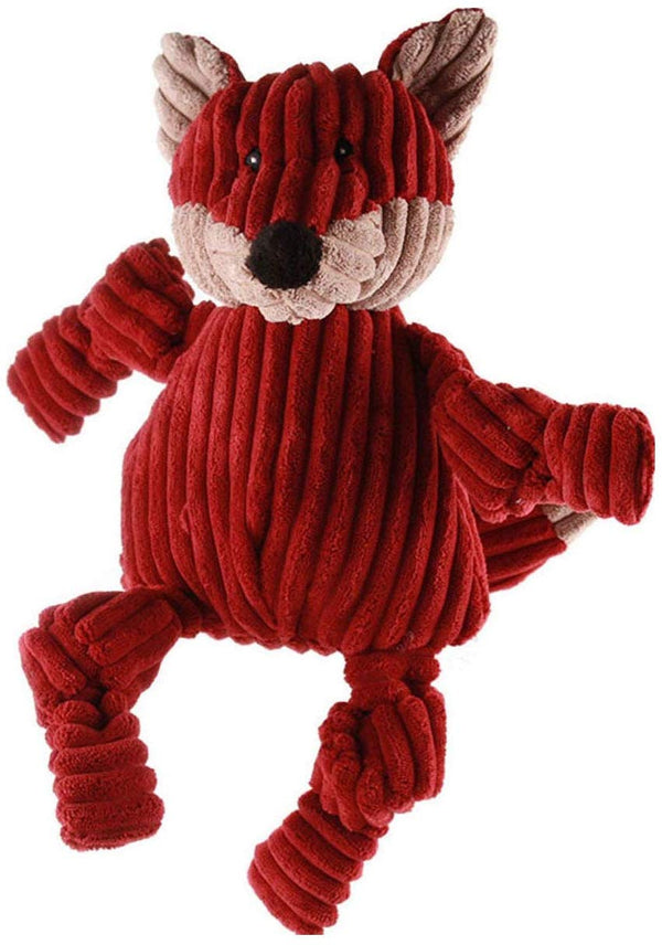 HuggleHounds Knottie Fox Dog Toy