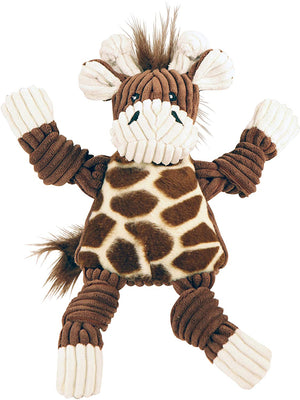 HuggleHounds Knottie Giraffe Dog Toy