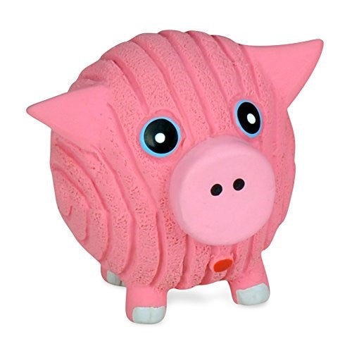 HuggleHounds Ruff-Tex Hamlet the Pig Ball Dog Toy