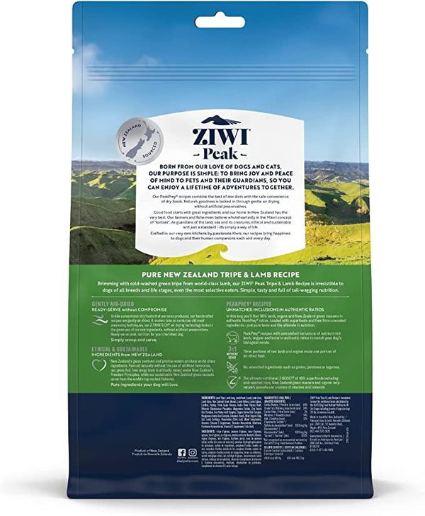ZIWI Peak Tripe & Lamb Recipe Air-Dried Dog Food