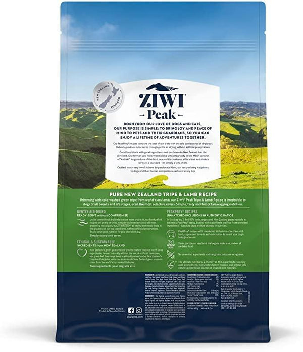 ZIWI Peak Tripe & Lamb Recipe Air-Dried Dog Food