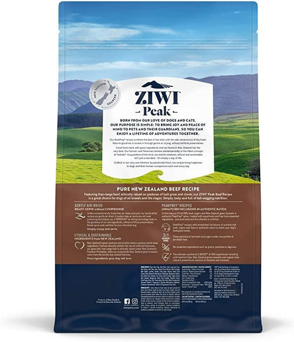 ZIWI Peak Beef Recipe Air-Dried Dog Food