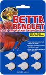 Zoo Med Betta Banquet 7-Day Time Releasing Feeding Block, 6-pk