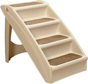 PetSafe CozyUp Folding Pet Steps, Tan