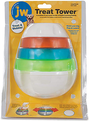 JW Pet Treat Tower Dispensing Dog Toy