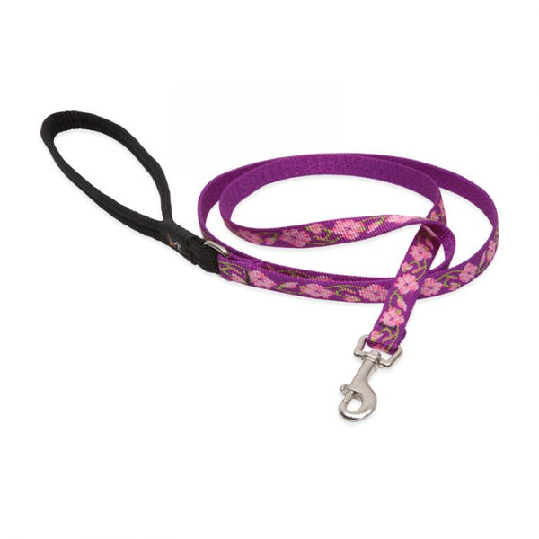 Lupine Pet Original Designs Dog Leash, Rose Garden